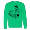 Heavy Cotton 100% Cotton Long Sleeve T Shirt Thumbnail