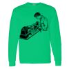 Heavy Cotton 100% Cotton Long Sleeve T Shirt Thumbnail