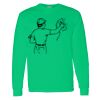 Heavy Cotton 100% Cotton Long Sleeve T Shirt Thumbnail