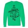 Heavy Cotton 100% Cotton Long Sleeve T Shirt Thumbnail