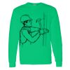 Heavy Cotton 100% Cotton Long Sleeve T Shirt Thumbnail