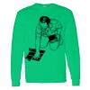 Heavy Cotton 100% Cotton Long Sleeve T Shirt Thumbnail