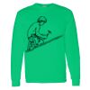 Heavy Cotton 100% Cotton Long Sleeve T Shirt Thumbnail