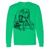 Heavy Cotton 100% Cotton Long Sleeve T Shirt Thumbnail