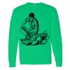 Heavy Cotton 100% Cotton Long Sleeve T Shirt Thumbnail