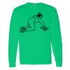 Heavy Cotton 100% Cotton Long Sleeve T Shirt Thumbnail