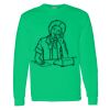 Heavy Cotton 100% Cotton Long Sleeve T Shirt Thumbnail