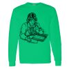 Heavy Cotton 100% Cotton Long Sleeve T Shirt Thumbnail