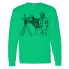 Heavy Cotton 100% Cotton Long Sleeve T Shirt Thumbnail