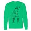 Heavy Cotton 100% Cotton Long Sleeve T Shirt Thumbnail