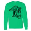 Heavy Cotton 100% Cotton Long Sleeve T Shirt Thumbnail