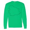 Heavy Cotton 100% Cotton Long Sleeve T Shirt Thumbnail