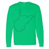 Heavy Cotton 100% Cotton Long Sleeve T Shirt Thumbnail