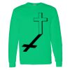 Heavy Cotton 100% Cotton Long Sleeve T Shirt Thumbnail