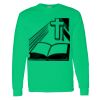 Heavy Cotton 100% Cotton Long Sleeve T Shirt Thumbnail