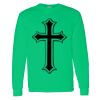 Heavy Cotton 100% Cotton Long Sleeve T Shirt Thumbnail