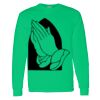 Heavy Cotton 100% Cotton Long Sleeve T Shirt Thumbnail