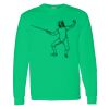 Heavy Cotton 100% Cotton Long Sleeve T Shirt Thumbnail