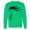 Heavy Cotton 100% Cotton Long Sleeve T Shirt Thumbnail