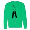 Heavy Cotton 100% Cotton Long Sleeve T Shirt Thumbnail