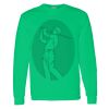 Heavy Cotton 100% Cotton Long Sleeve T Shirt Thumbnail