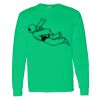 Heavy Cotton 100% Cotton Long Sleeve T Shirt Thumbnail