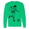 Heavy Cotton 100% Cotton Long Sleeve T Shirt Thumbnail