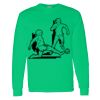 Heavy Cotton 100% Cotton Long Sleeve T Shirt Thumbnail