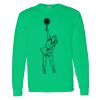 Heavy Cotton 100% Cotton Long Sleeve T Shirt Thumbnail