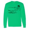 Heavy Cotton 100% Cotton Long Sleeve T Shirt Thumbnail