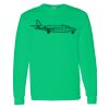 Heavy Cotton 100% Cotton Long Sleeve T Shirt Thumbnail