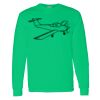 Heavy Cotton 100% Cotton Long Sleeve T Shirt Thumbnail