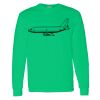 Heavy Cotton 100% Cotton Long Sleeve T Shirt Thumbnail