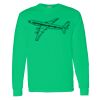 Heavy Cotton 100% Cotton Long Sleeve T Shirt Thumbnail