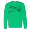 Heavy Cotton 100% Cotton Long Sleeve T Shirt Thumbnail