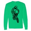 Heavy Cotton 100% Cotton Long Sleeve T Shirt Thumbnail