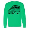 Heavy Cotton 100% Cotton Long Sleeve T Shirt Thumbnail