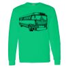 Heavy Cotton 100% Cotton Long Sleeve T Shirt Thumbnail