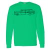 Heavy Cotton 100% Cotton Long Sleeve T Shirt Thumbnail