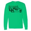 Heavy Cotton 100% Cotton Long Sleeve T Shirt Thumbnail