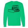 Heavy Cotton 100% Cotton Long Sleeve T Shirt Thumbnail