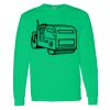 Heavy Cotton 100% Cotton Long Sleeve T Shirt Thumbnail