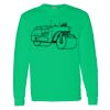 Heavy Cotton 100% Cotton Long Sleeve T Shirt Thumbnail