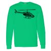 Heavy Cotton 100% Cotton Long Sleeve T Shirt Thumbnail