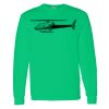 Heavy Cotton 100% Cotton Long Sleeve T Shirt Thumbnail