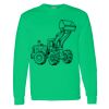 Heavy Cotton 100% Cotton Long Sleeve T Shirt Thumbnail