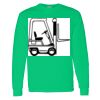 Heavy Cotton 100% Cotton Long Sleeve T Shirt Thumbnail