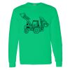 Heavy Cotton 100% Cotton Long Sleeve T Shirt Thumbnail