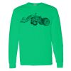 Heavy Cotton 100% Cotton Long Sleeve T Shirt Thumbnail