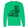 Heavy Cotton 100% Cotton Long Sleeve T Shirt Thumbnail